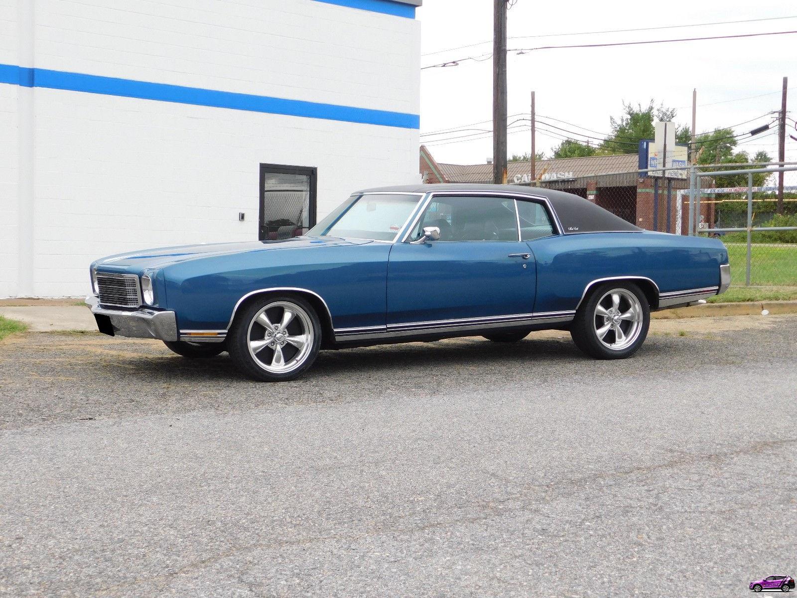 1970 Chevrolet Monte Carlo Fathom Blue